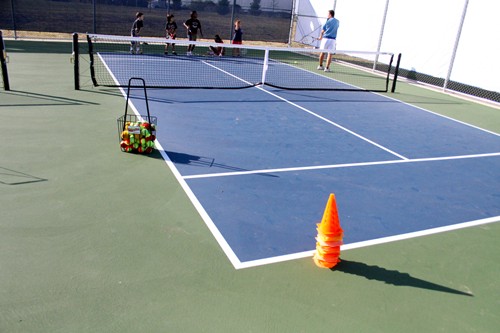 The 36' Quickstart Court is the new USTA regulation size competitive court for 8&Under 